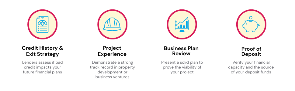 Factors your lender will check for bad credit bridging loans