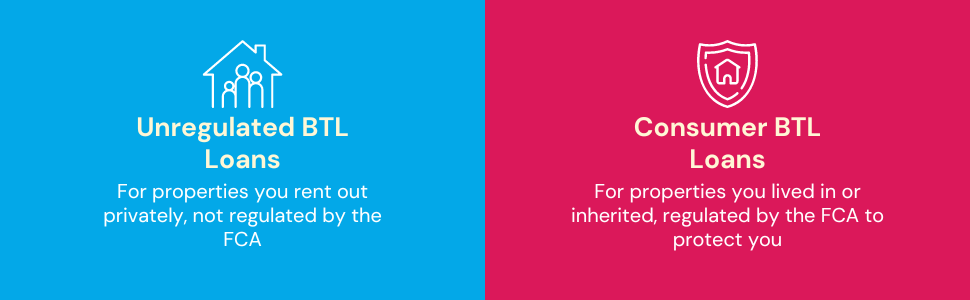 A comparison between Unregulated and Consumer Buy-to-Let Secured Loans