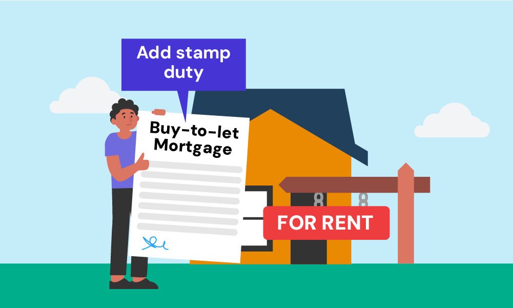 can you add stamp duty to a second home or buy to let mortgage