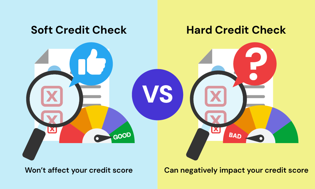 soft credit check vs hard credit check